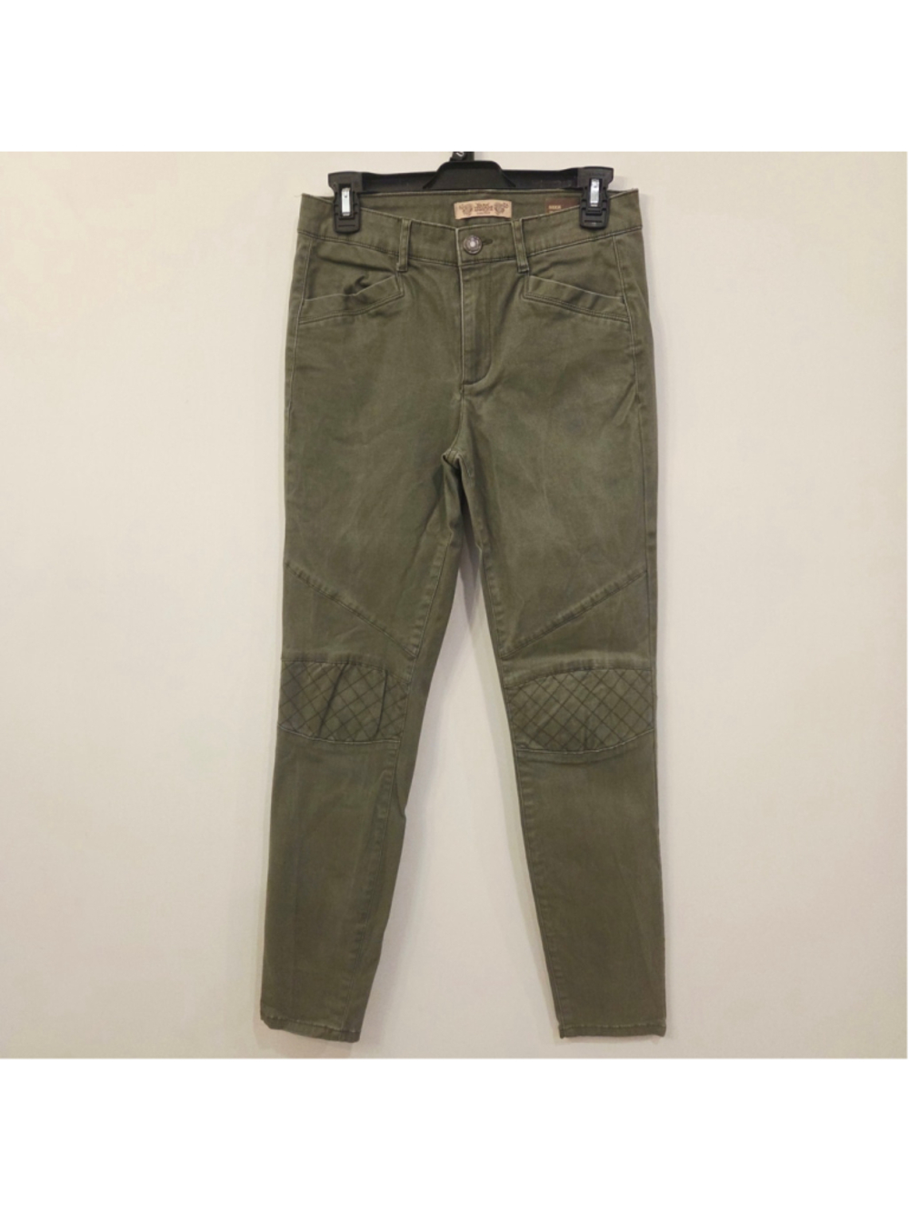 Nine west vintage america collection olive skinny leg pants size 29/8